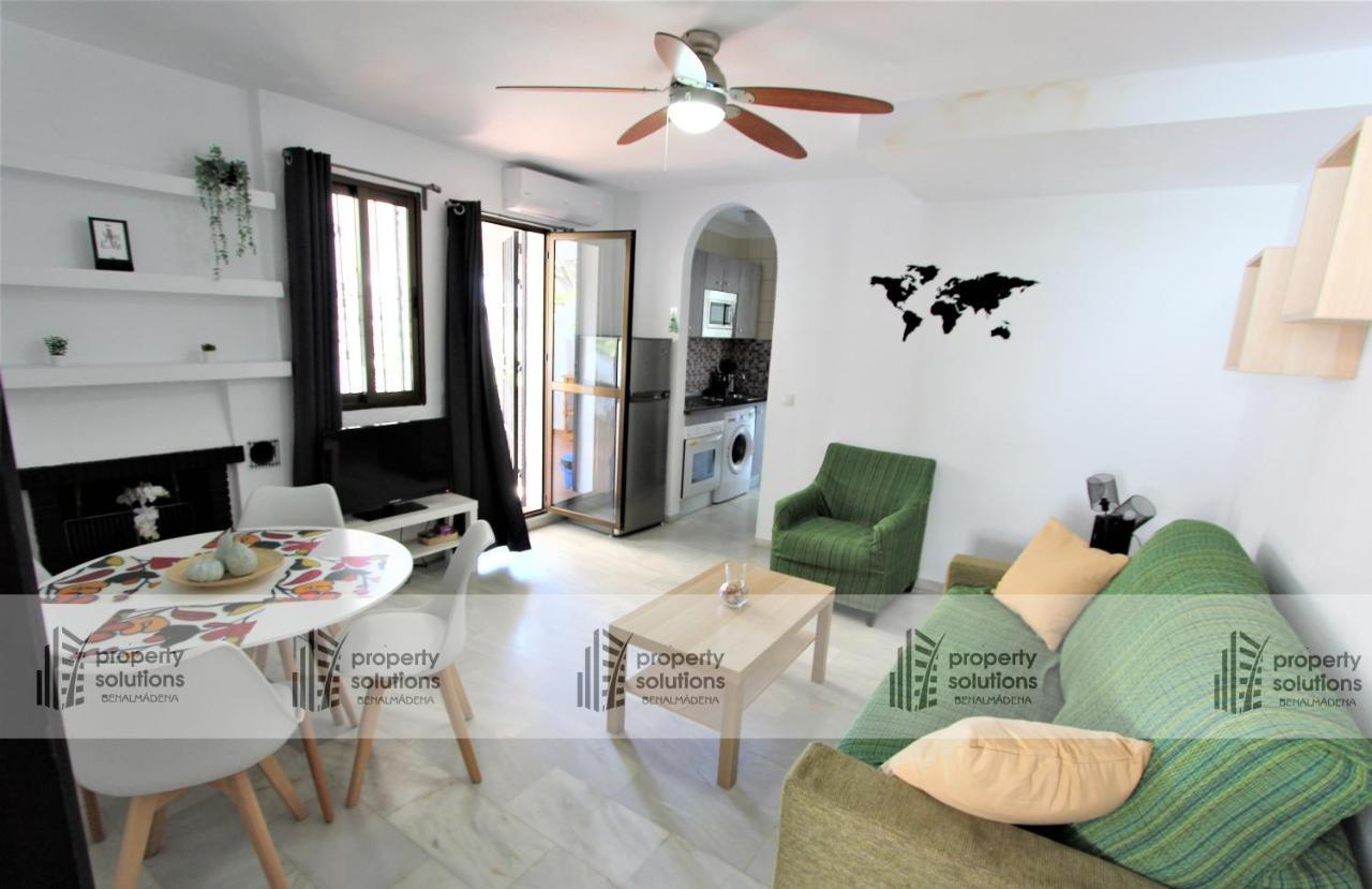 Pueblo Evita - Playa A 400M - Terraza Con Barbacoa Privada- Zona Avenida De Las Palmeras Apartment Беналмадена Екстериор снимка